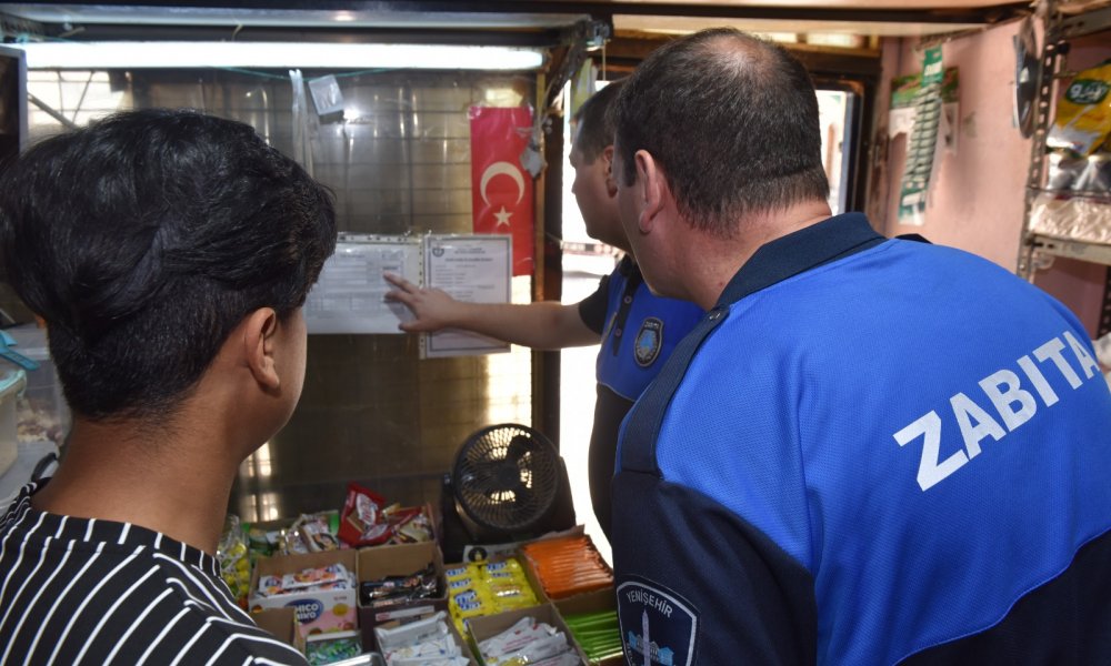 YENİŞEHİR BELEDİYESİ’NDEN SURİYELİLERİN İŞ YERLERİNE SIKI DENETİM