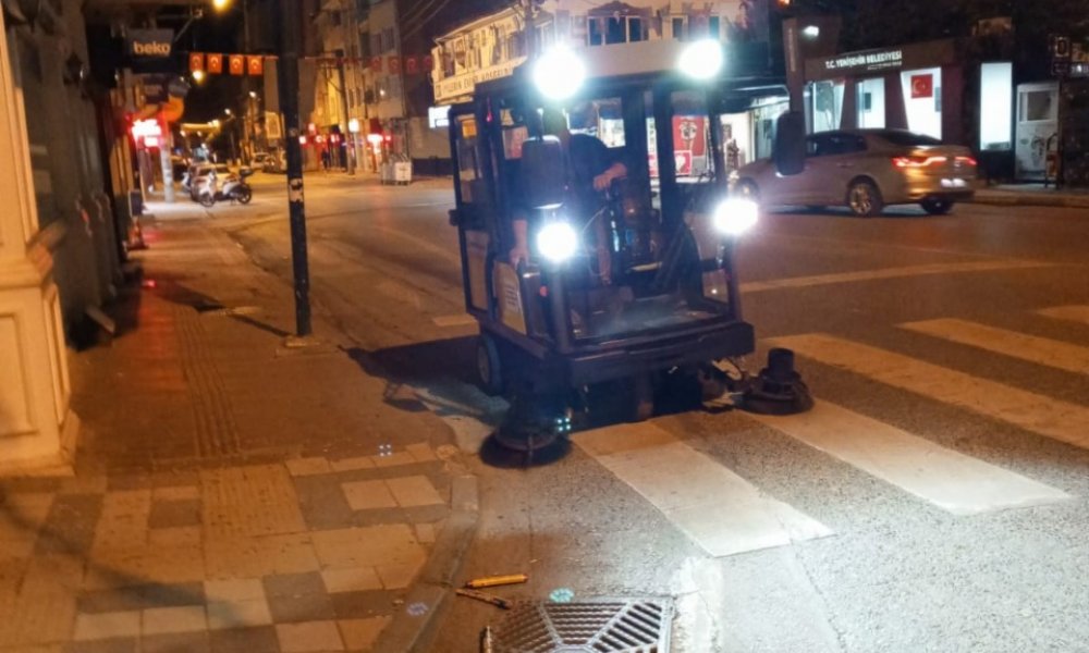 YENİŞEHİR’DE TEMİZLİK MESAİSİ