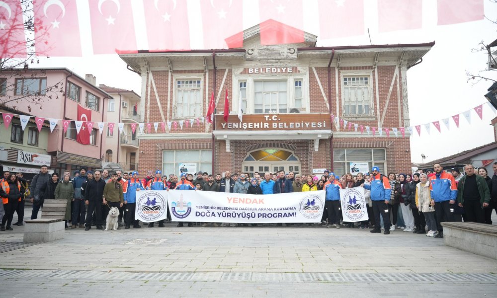 YENİŞEHİR’DE DOĞA YÜRÜYÜŞÜ BÜYÜK İLGİ GÖRDÜ