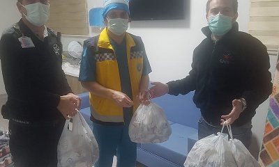 SAĞLIK PERSONELİNE JEST